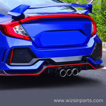 Rear Bumper For Honda Civic Type-R